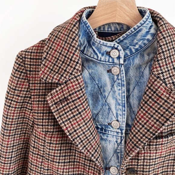 Free People Rancher Plaid Jacket - Rancher Combo - Picture 7 of 8